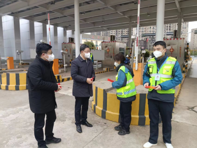 董事長涂建平、總經理章勇慰問高速公司一線員工