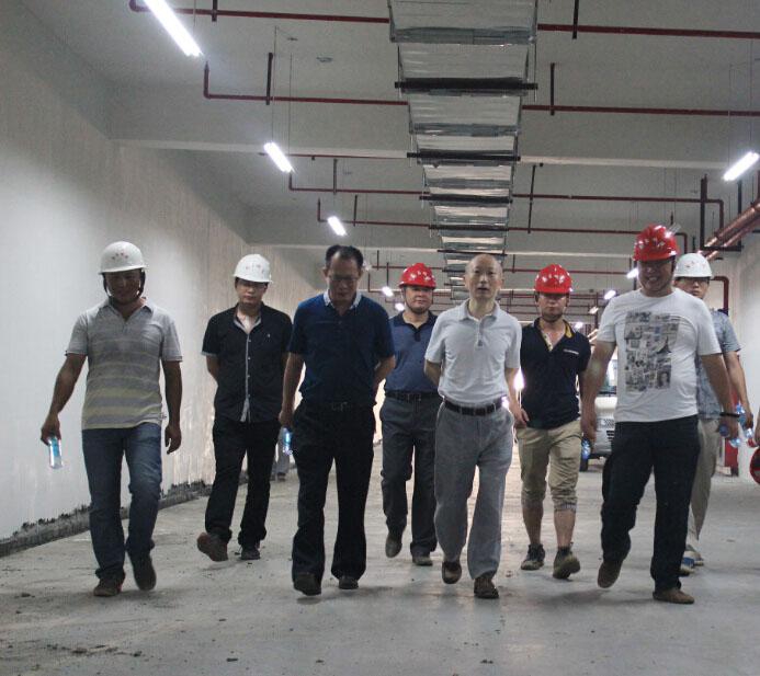 集團(tuán)董事長蒞臨老動(dòng)物園項(xiàng)目現(xiàn)場調(diào)研