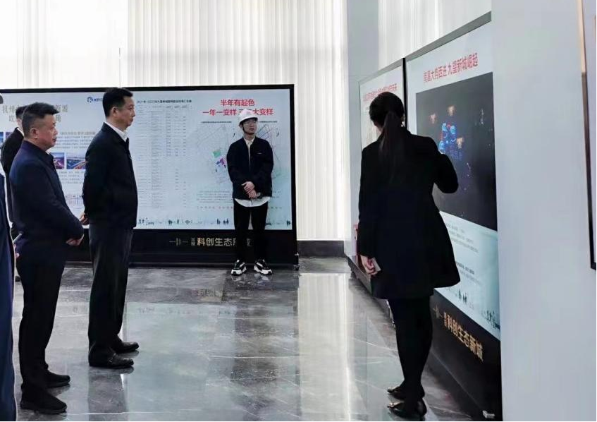 南昌市委常委、副市長肖云一行調(diào)研城投科創(chuàng)生態(tài)新城項(xiàng)目